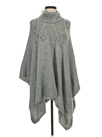 BCBGMAXAZRIA Poncho (view 1)