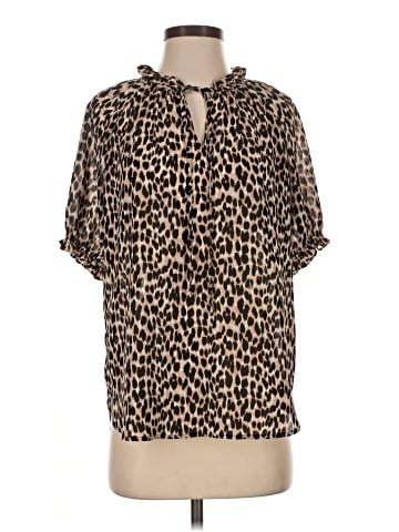 Ann Taylor LOFT Short Sleeve Blouse (view 1)