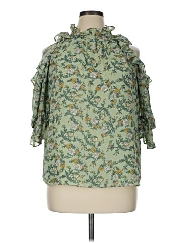 Max Studio 3/4 Sleeve Blouse (view 1)
