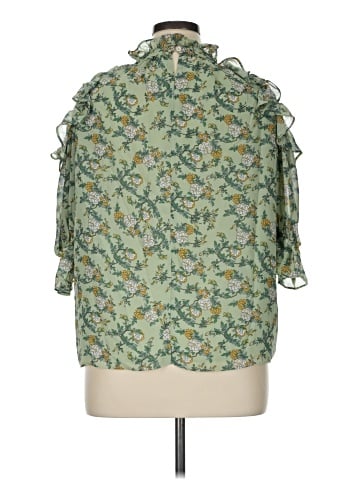 Max Studio 3/4 Sleeve Blouse (view 2)