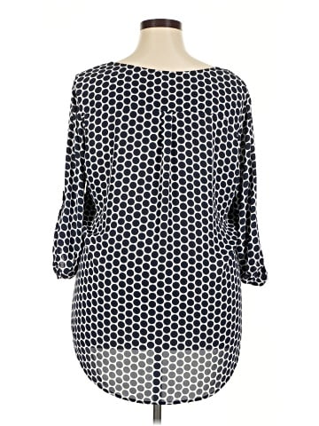 Roz & Ali 3/4 Sleeve Blouse (view 2)