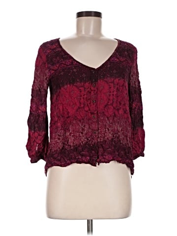 Ecote 3/4 Sleeve Blouse (view 1)