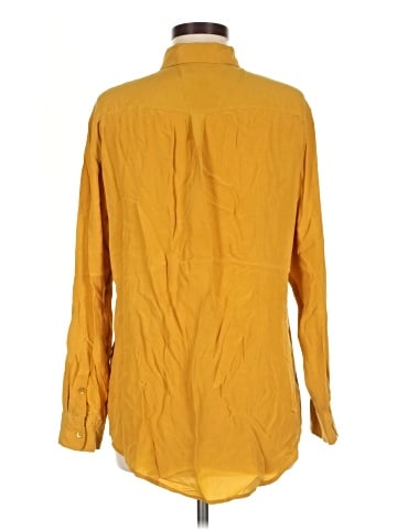 Equipment Long Sleeve Silk Top (view 2)