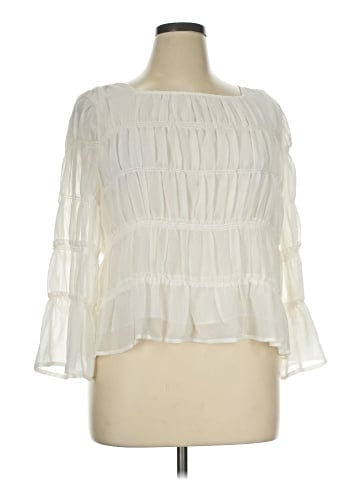 Madewell Squareneck Tiered Top (view 1)