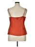 Chaps 100% Polyester Orange Sleeveless Blouse Size 1X - photo 2