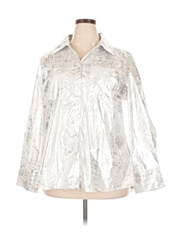 Ashley Stewart Long Sleeve Blouse (view 1)