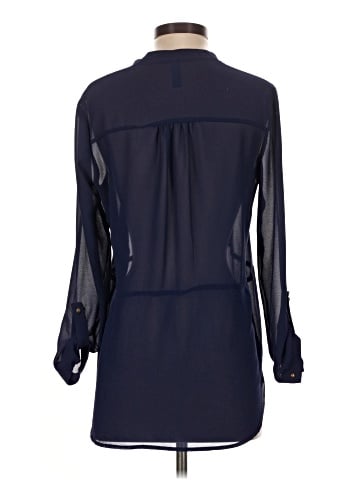 Buttons Long Sleeve Blouse (view 2)