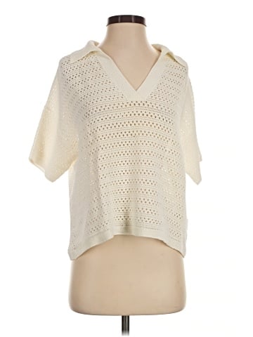 Reiss Short Sleeve Blouse (view 1)