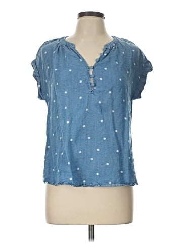 Blu Pepper Short Sleeve Blouse (view 1)