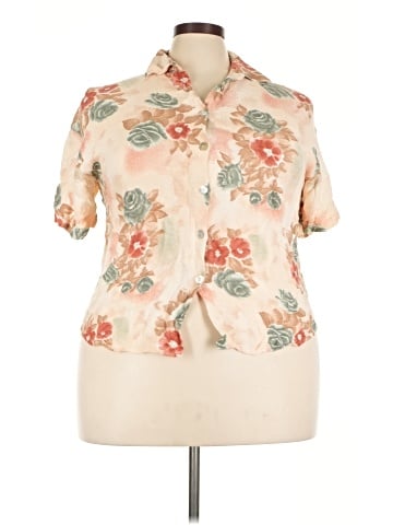 Lemon Grass Short Sleeve Blouse (view 1)
