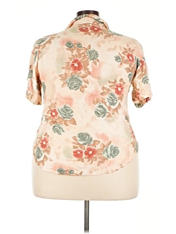 Lemon Grass Short Sleeve Blouse (view 2)