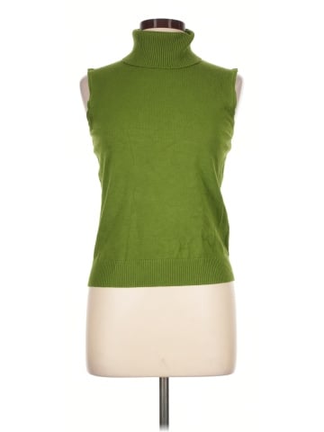 Cable & Gauge Short Sleeve Turtleneck (view 1)