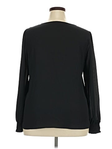 Worthington Long Sleeve Blouse (view 2)
