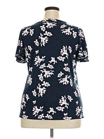 Liz Claiborne Short Sleeve Blouse (view 2)