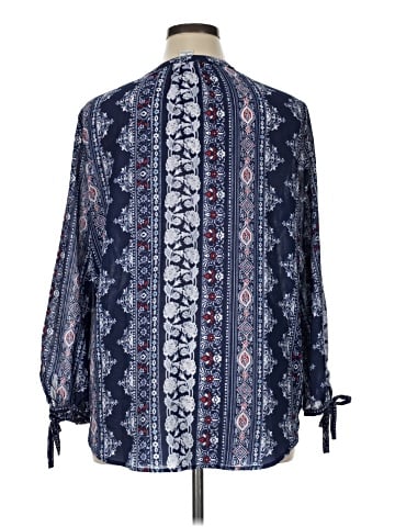 Liz Claiborne Long Sleeve Blouse (view 2)