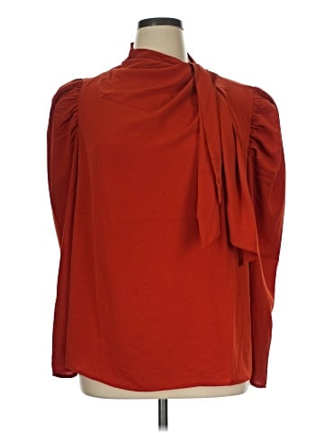 ELOQUII Long Sleeve Blouse (view 1)