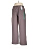 DKNY 100% Polyester Solid Gray Casual Pants Size 12 - photo 2