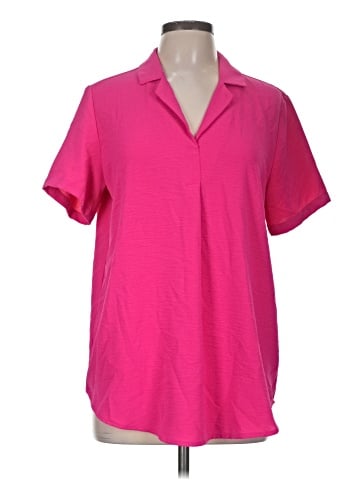 Hilary Radley Short Sleeve Blouse (view 1)