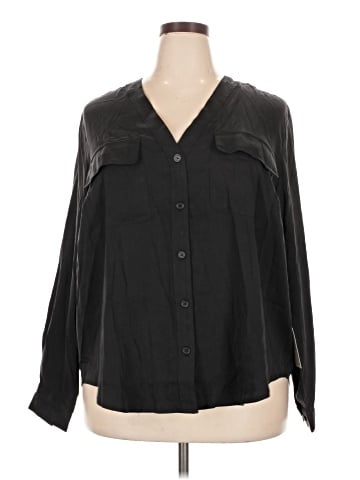 Universal Standard Long Sleeve Blouse (view 1)