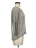 Bobeau Metallic Silver Pullover Sweater Size M - photo 4