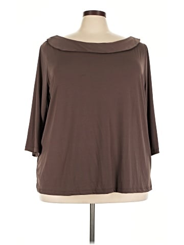 Jessica London 3/4 Sleeve T-Shirt (view 1)