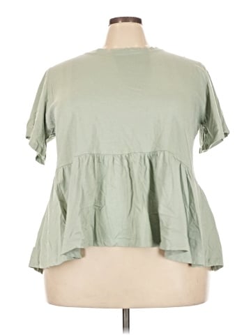Bobeau Short Sleeve Blouse (view 1)