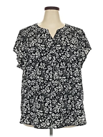 Croft & Barrow Short Sleeve Blouse (view 1)