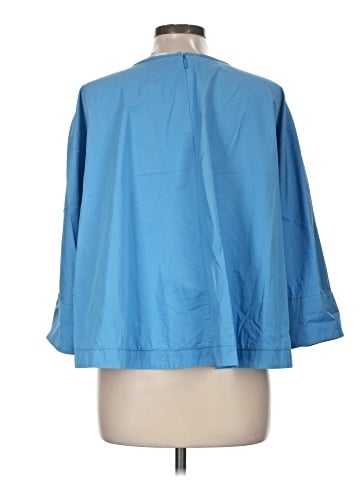 Tibi 3/4 Sleeve Blouse (view 2)