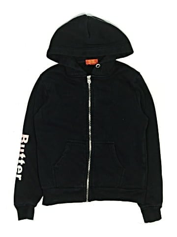 Butter Zip Up Hoodie (view 1)