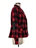 Relativity 100% Polyester Plaid Red Jacket Size M - photo 4