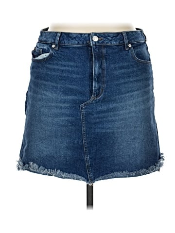 Ann Taylor LOFT Denim Skirt (view 1)