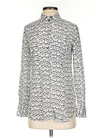 J.Crew Long Sleeve Silk Top (view 1)