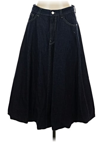 Zara Denim Skirt (view 1)
