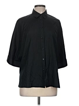 Joseph 3/4 Sleeve Silk Top (view 1)