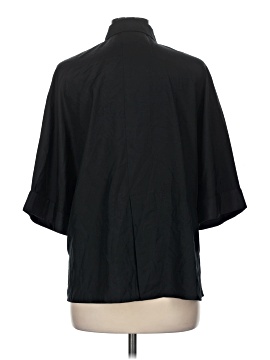 Joseph 3/4 Sleeve Silk Top (view 2)