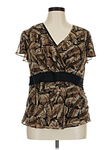 Lane Bryant Short Sleeve Blouse (view 1)