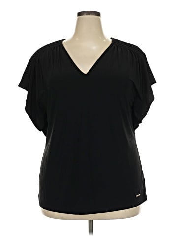 Anne Klein Short Sleeve Top (view 1)