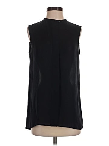Vince. Sleeveless Silk Top (view 1)