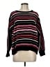 Ruby Rd. 100% Polyester Stripes Black Pullover Sweater Size M - photo 1
