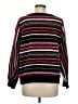 Ruby Rd. 100% Polyester Stripes Black Pullover Sweater Size M - photo 2