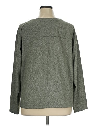 J.Jill Long Sleeve Henley (view 2)
