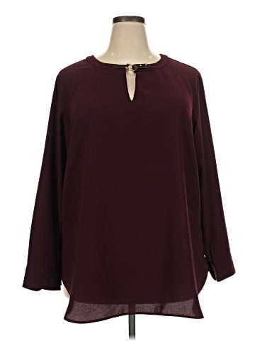 Lauren by Ralph Lauren Long Sleeve Blouse (view 1)