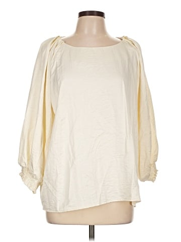 Umgee 3/4 Sleeve Blouse (view 1)