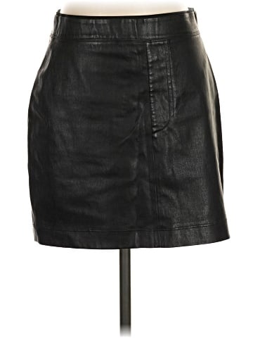 Helmut Lang Leather Skirt (view 1)