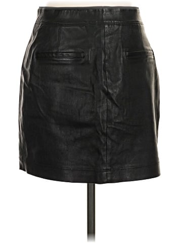 Helmut Lang Leather Skirt (view 2)