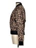 City Streets 100% Polyester Animal Print Brown Jacket Size M - photo 5