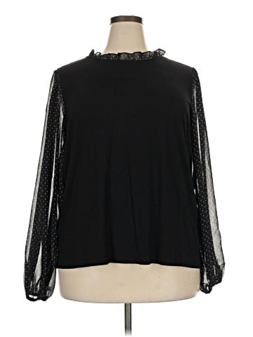 T Tahari Long Sleeve Blouse (view 1)