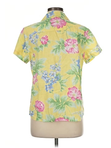Lauren by Ralph Lauren Short Sleeve Blouse (view 2)
