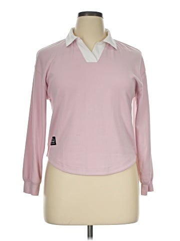 Active by Old Navy Long Sleeve Polo (view 1)