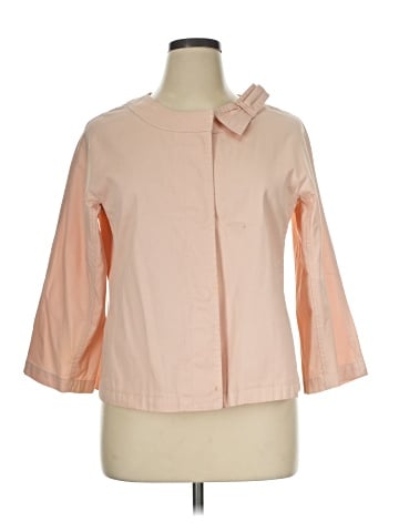 Talbots 3/4 Sleeve Button-Down Shirt (view 1)